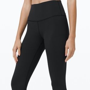 LULU LEMON 28" black leggings